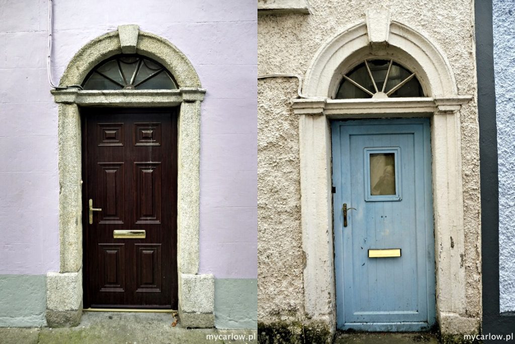 Carlow colored doorways