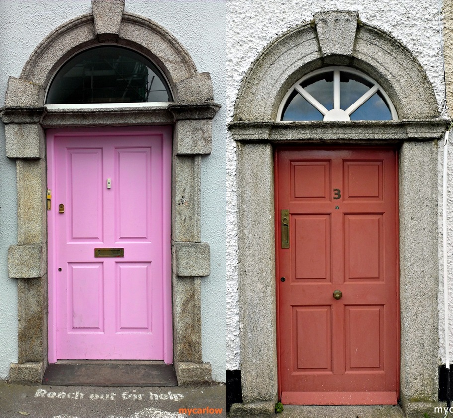 Carlow colored doorways