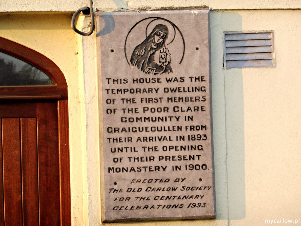 The former home of the Poor Clares
