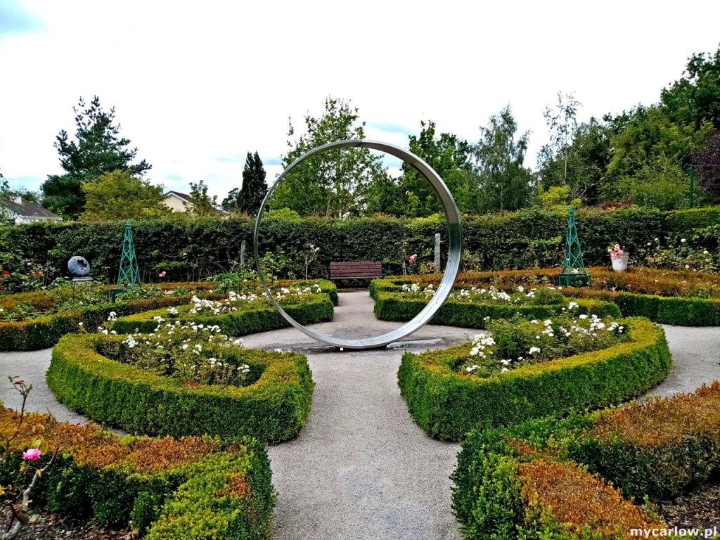 Formal Rose Garden at Delta Sensory Gardens