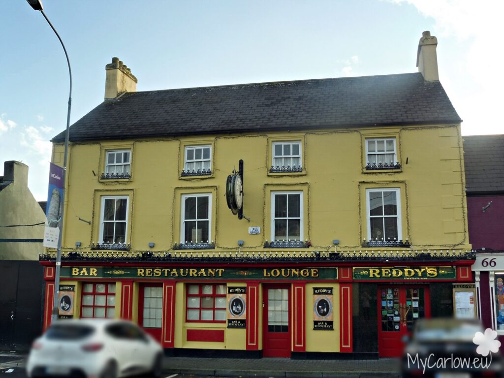 12 Pubs of (Christmas) Carlow Town: Reddy`s - 67 Tullow St, Carlow