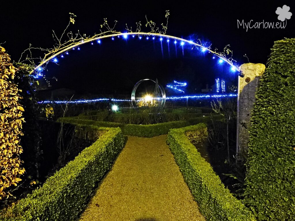 Magical Christmas lights at Delta Sensory Gardens
