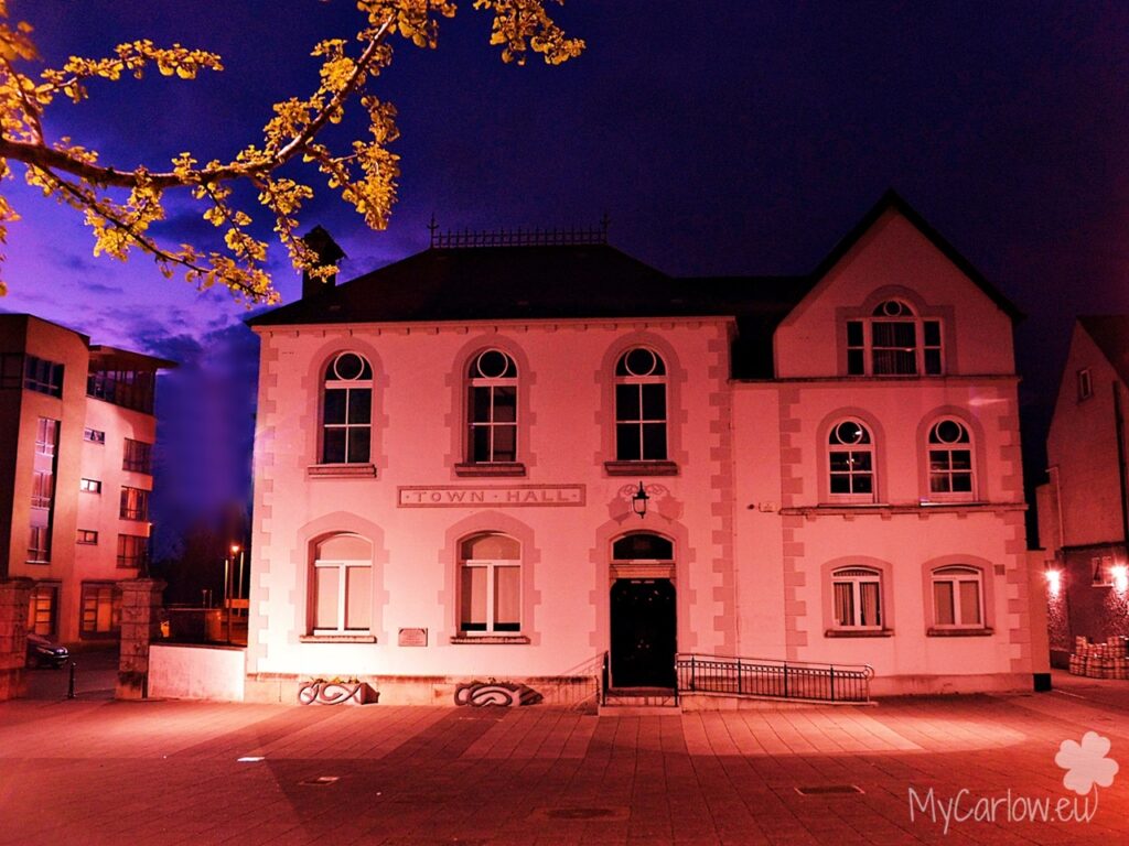 1st May International Workers' Day Carlow 2021
Carlow Town Hall by night