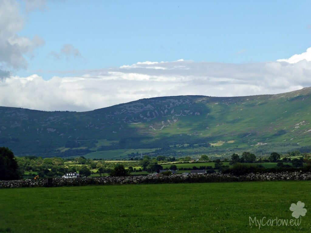 Beautiful landscape on the way from Graiguenamanagh to Saint Mullin's