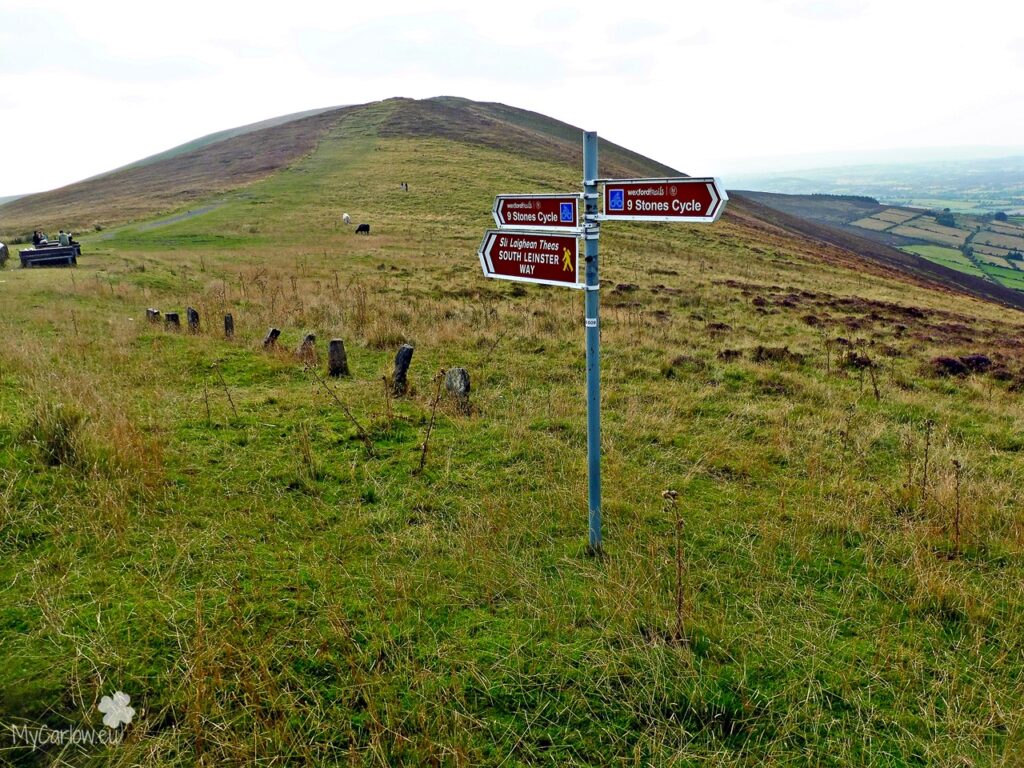 The Nine Stones Viewing Point at Mount Leinster, County Carlow
