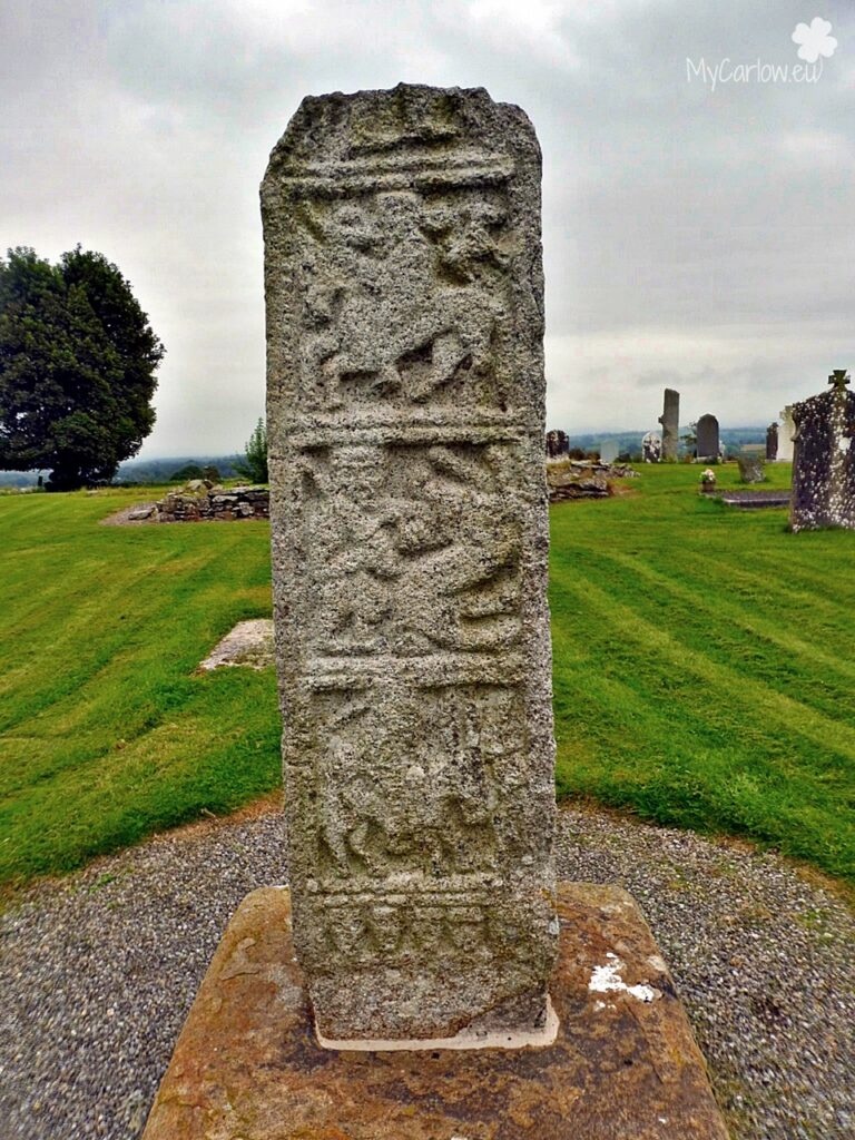 Old Kilcullen High Crosses and Round Tower, County Kildare